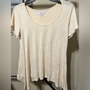 Yass Apparel crossover top small NWT